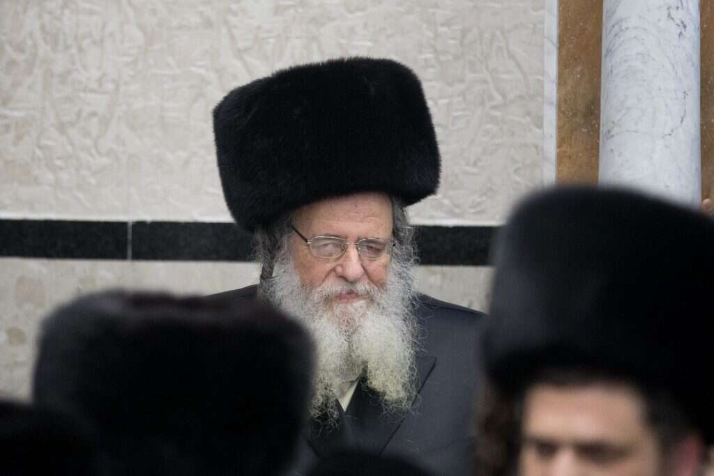 לחשוב מחדש על החיים. הרב שאול אלתר מגור. | יונתן זינדל, פלאש 90