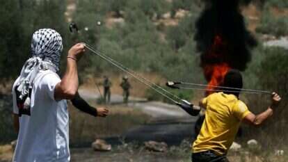 התפרעויות ערבים בכפר קדום בשומרון. | AFP