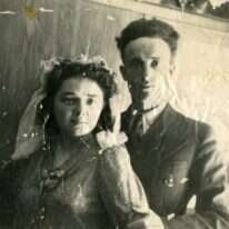 חתונת לייב ואסתר רוכמן בגטו מינסק מזובייצק, 1942