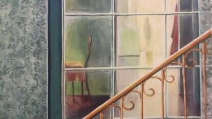 בדד, אבל לעולם לא לבד/ טלי פרקש, "אסורה ברהטים", שמן על בד, 2020