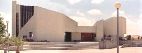 בית הכנסת בגן אור. | אברהם גבור אדריכלות ובינוי ערים