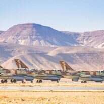 מטוסי קרב בבסיס רמון. | דובר צה"ל