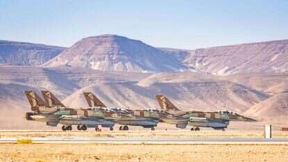 מטוסי קרב בבסיס רמון. | דובר צה"ל מטוסי קרב בבסיס רמון. | דובר צה"ל