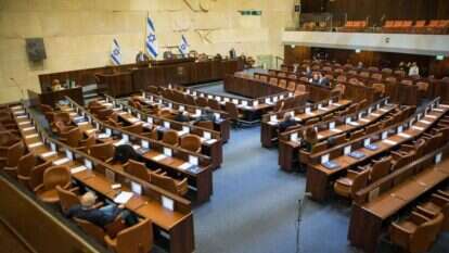 מליאת הכנסת. | אורן בן חקון