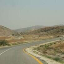 כביש ביהודה ושומרון. | מרים צחי