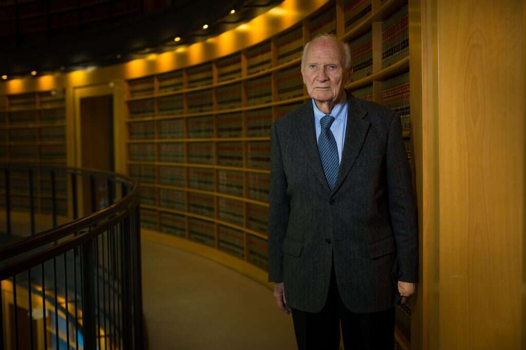 השופט מאיר שמגר. | אריק סולטן השופט מאיר שמגר. | אריק סולטן