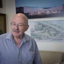 דוד בלומברג, יו"ר הספרייה הלאומית. | נעם ריבקין פנטון, פלאש 90