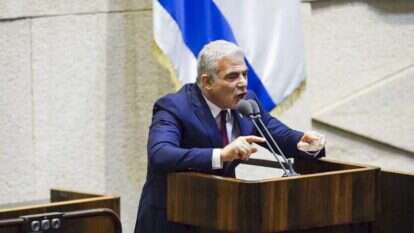 יאיר לפיד. | עדינה ולמן, דוברות הכנסת