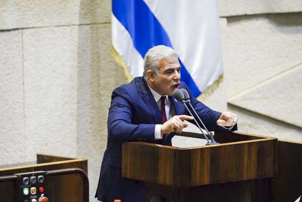 יאיר לפיד. | עדינה ולמן, דוברות הכנסת