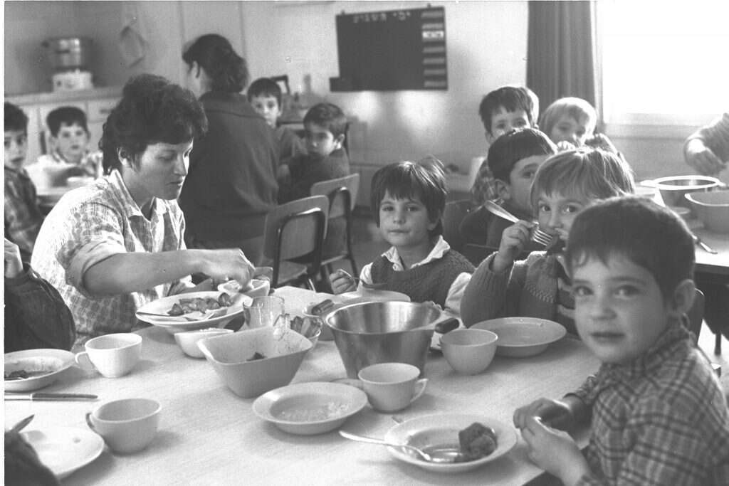 בית הילדים בקיבוץ. | משה מילנר, לע"מ