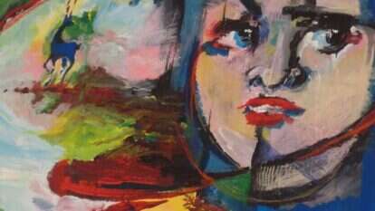 חיפוש אחרי אישה גדולה, אגדית, קרובה מאוד ובכל זאת בלתי מושגת.
אליה זילברברג, "מעגלים", גואש על נייר, 2018 חיפוש אחרי אישה גדולה, אגדית, קרובה מאוד ובכל זאת בלתי מושגת.
אליה זילברברג, "מעגלים", גואש על נייר, 2018