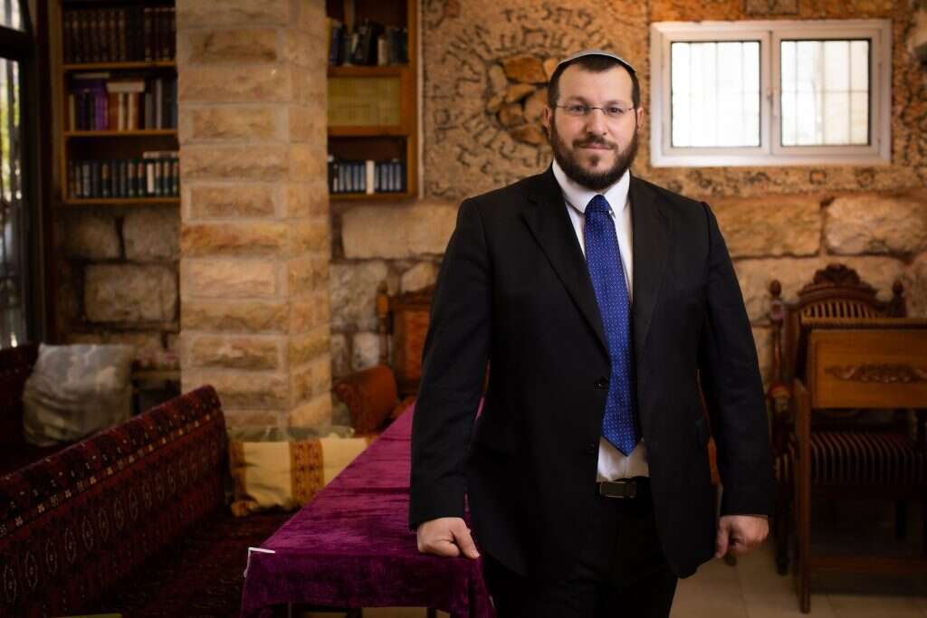 הרב עמיחי אליהו, יו"ר איגוד רבני הקהילות. | אריק סולטן