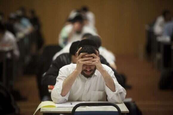 בחינות ההסמכה לרבנות. | יונתן זינדל, פלאש 90