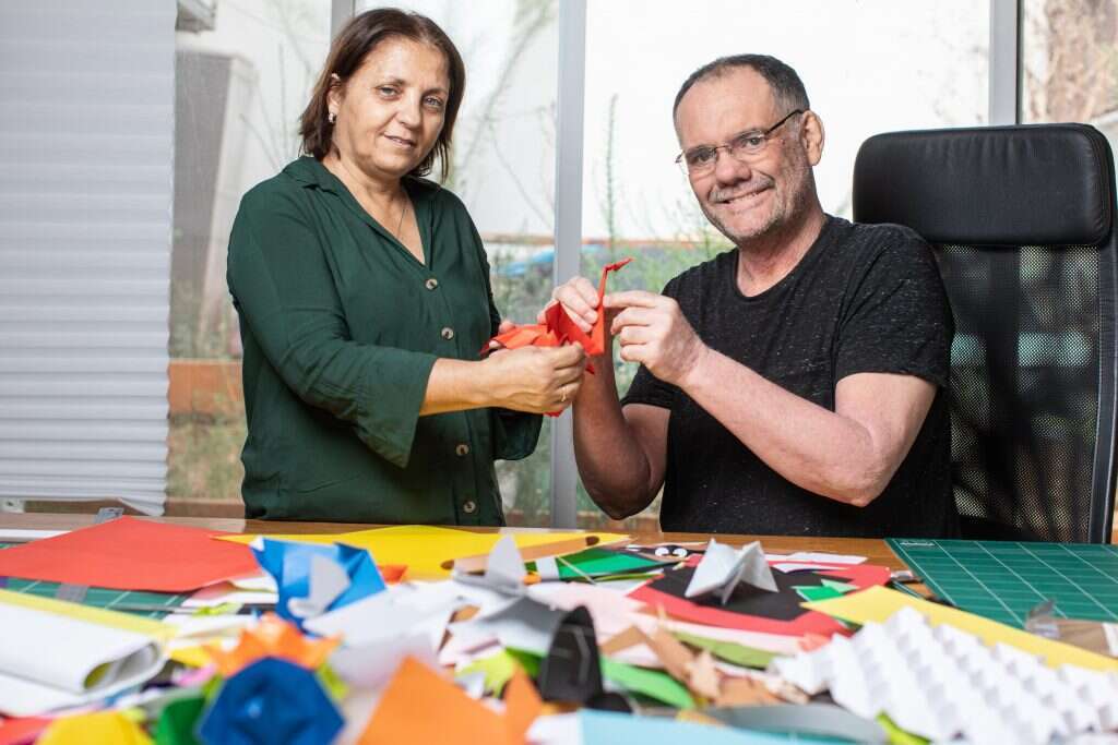 פול ג'קסון ומירי גולן. | אבישג שאר-ישוב