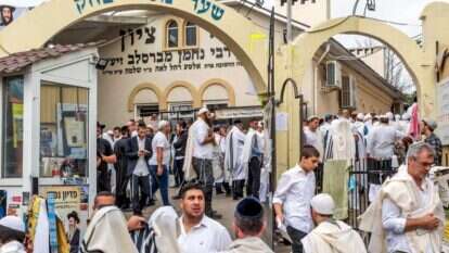 לקראת ראש השנה באומן, 2017. | שאטרסטוק