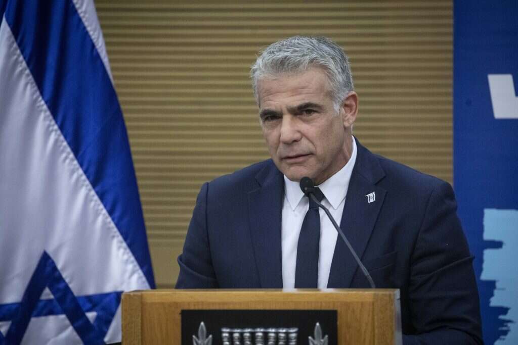 יאיר לפיד. | הדס פרוש, פלאש 90