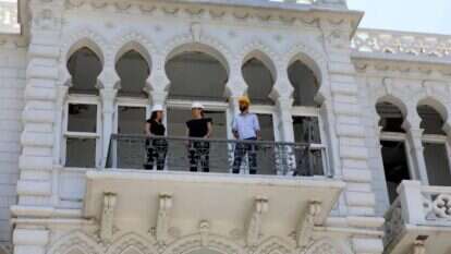 מוזיאון סורסוק בלבנון לאחר הפיצוץ. | AFP