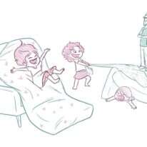 בית של בנות. איור: ינון פתחיה