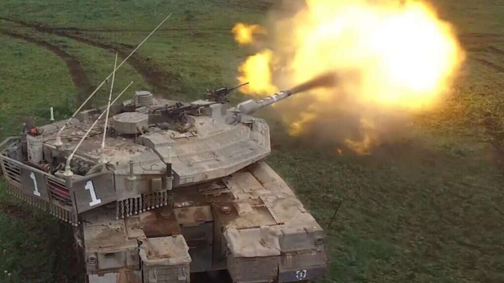 נערכים למלחמה הבאה. טנק של צה"ל בתרגיל. | דובר צה"ל