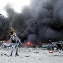 זירת החיסול. | AFP