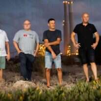 מימין: יואל דיאמנט, ירון רונן, יאיר פריש, אלי ממן. | אריק סולטן