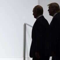 דונלד טראמפ וולדימיר פוטין, 2019. | AP