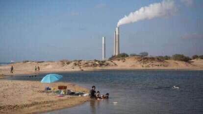 תחנת הכוח אורות רבין בחדרה. | מרים אלסטר, פלאש 90