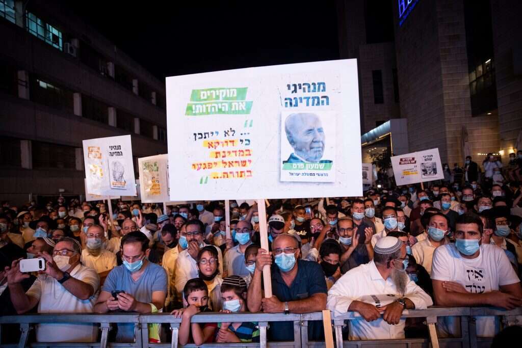 המחאה בירושלים נגד תוכנית "היהודים באים", השבוע. | יונתן זינדל, פלאש 90 המחאה בירושלים נגד תוכנית "היהודים באים", השבוע. | יונתן זינדל, פלאש 90