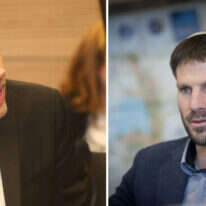 בצלאל סמוטריץ' ומיקי זוהר. צילומים: אורן בן חקון, מרים צחי