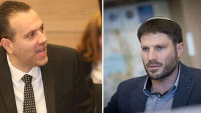 בצלאל סמוטריץ' ומיקי זוהר. צילומים: אורן בן חקון, מרים צחי