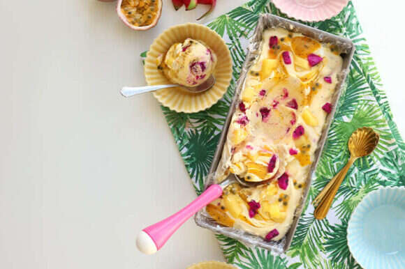 גלידת פירות טרופיים. | אפרת ליכטנשטט