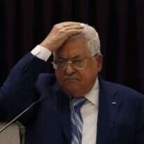 יו"ר הרשות הפלסטינית, אבו־מאזן. | מוחמד טורוקמן