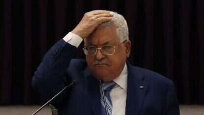 יו"ר הרשות הפלסטינית, אבו־מאזן. | מוחמד טורוקמן