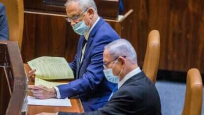 נתניהו וגנץ מצביעים על דחיית התקציב, השבוע. | אורן בן־חקון