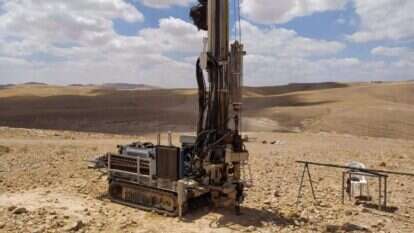 העבודות להקמת המפעל, בשבוע שעבר. | באדיבות מטה המאבק "עוצרים את המשרפה"