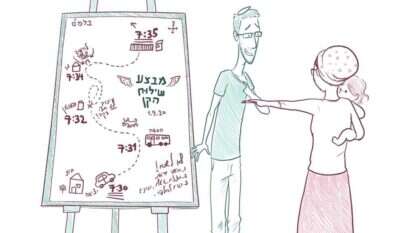 בית של בנות. איור: ינון פתחיה