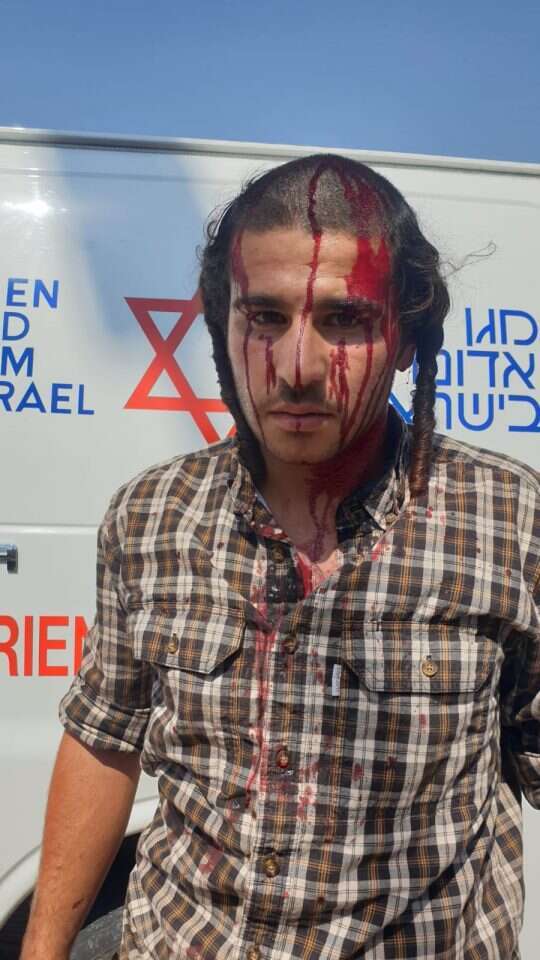 דניאל לוינסון, אחד החלקאים שהותקפו