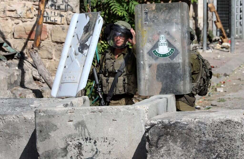 חיילי צה"ל בחברון. | EPA
