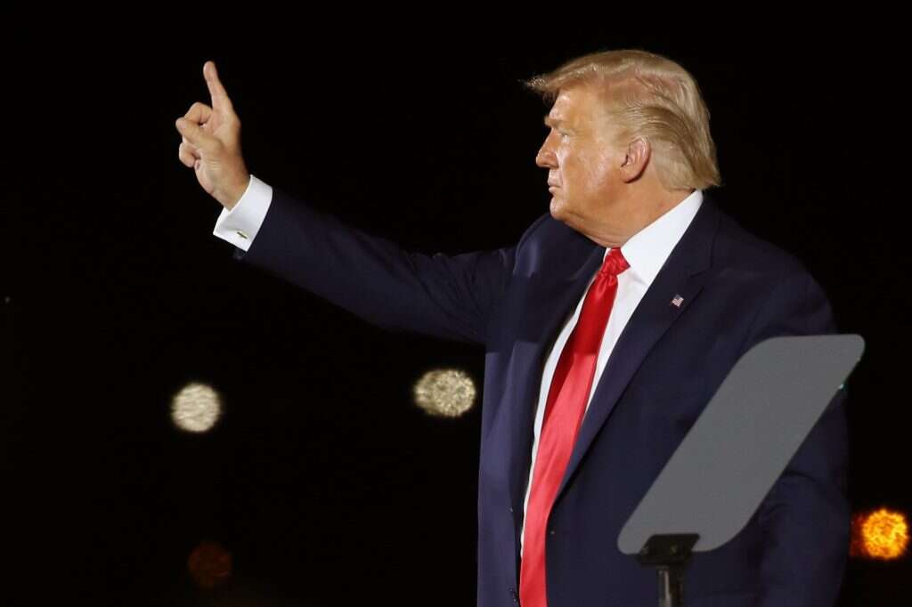 הפערים מצטמצמים. הנשיא טראמפ. | AFP