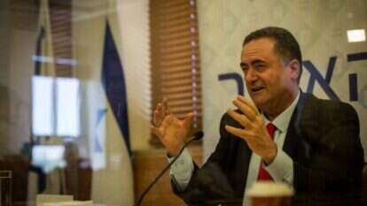 שר האוצר ישראל כץ. | אורן בן חקון