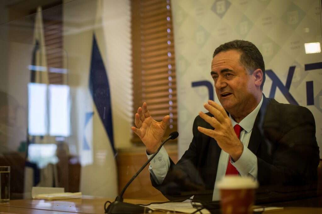 שר האוצר ישראל כץ. | אורן בן חקון