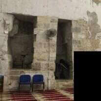 פתח בקיר המערבי של מנהרת השער הכפול. ייתכן שדרכו ניסה וורן לחפור. | צחי דבירה