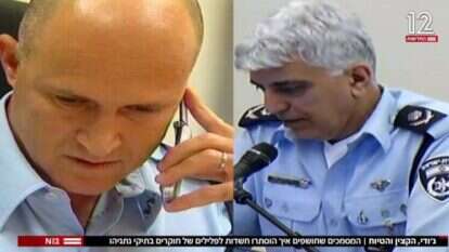 מני יצחקי ורוני ריטמן. | מסך מתוך חדשות 12