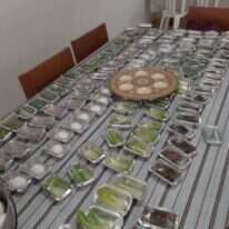 ערכות ליל הסדר שנשלחו השנה ליהודים בקולומביה. | באדיבות בית חב"ד קולומביה