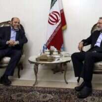 בכיר חמאס, מוסא אבו־מרזוק (משמאל) | AP