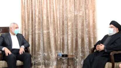 נסראללה והנייה, השבוע | EPA