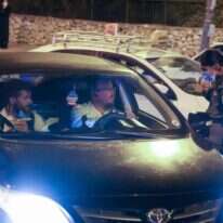 מחסום בכניסה לירושלים: | AFP