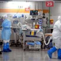 מחלקת טיפול נמרץ קורונה בית חולים שיבא  תל השומר. | יוסי זליגר