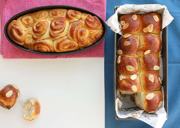 חלות בריוש מזוגגות בדבש. | אפרת ליכטנשטט