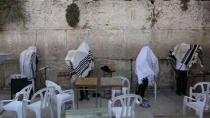 הכותל המערבי במתווה הקפסולות. | EPA